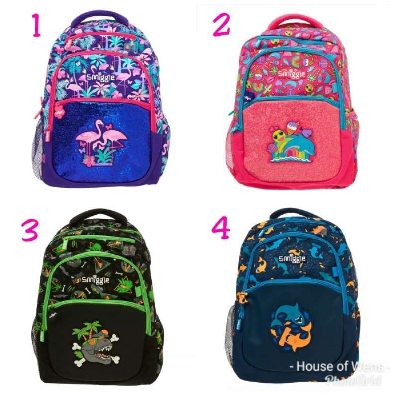Jual SMIGGLE PARADISE BACKPACK TAS BACKPACK SMIGGLE di Seller