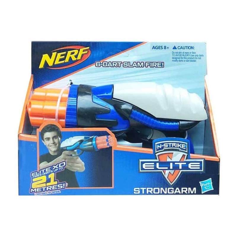 Promo Nerf 11212 Strongarm Neft Mainan Pistol Diskon 63% Di Seller