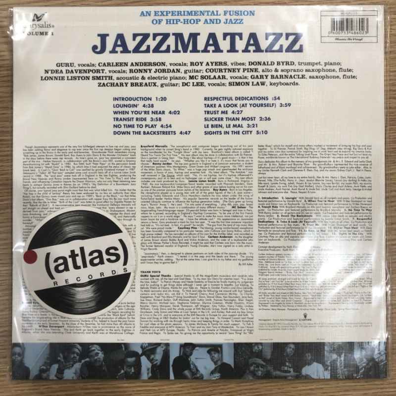 オリジナル盤 Guru Jazzmatazz Volume II レコード LP 未着用品 