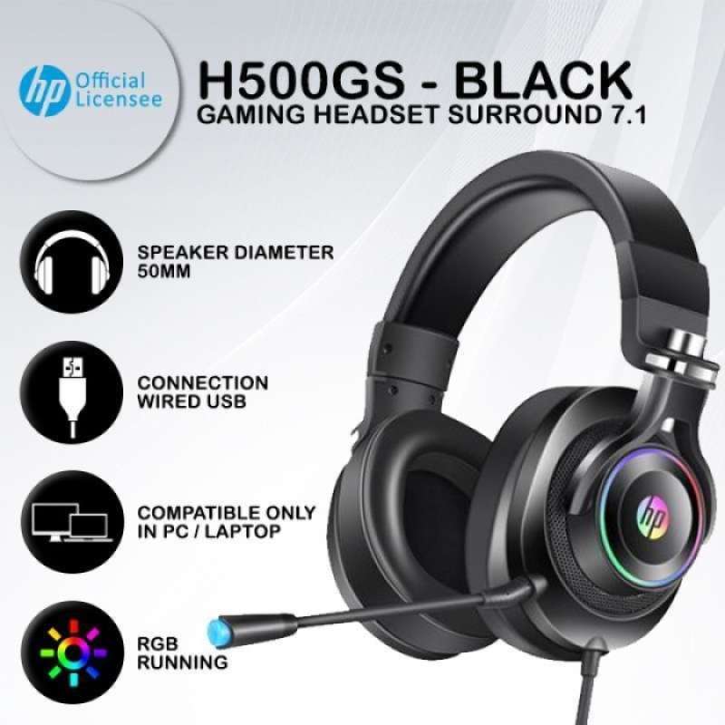 Jual Headset Gaming Hp H500 Gs Spesifikasi Original Murah
