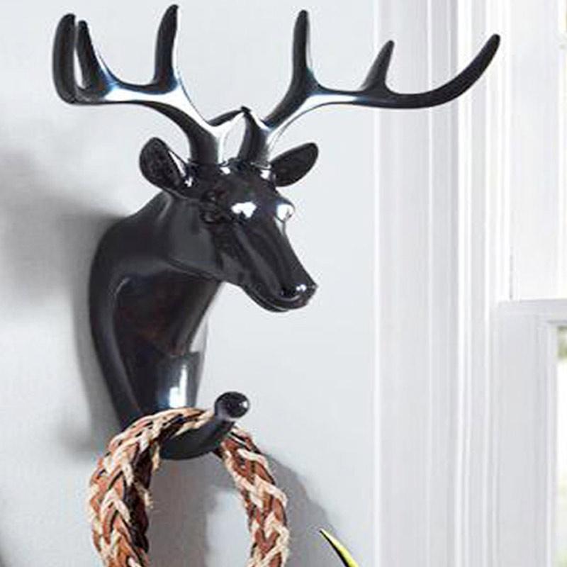 Jual Iit Wall Decor Hooks Antlers American Style Household Multi