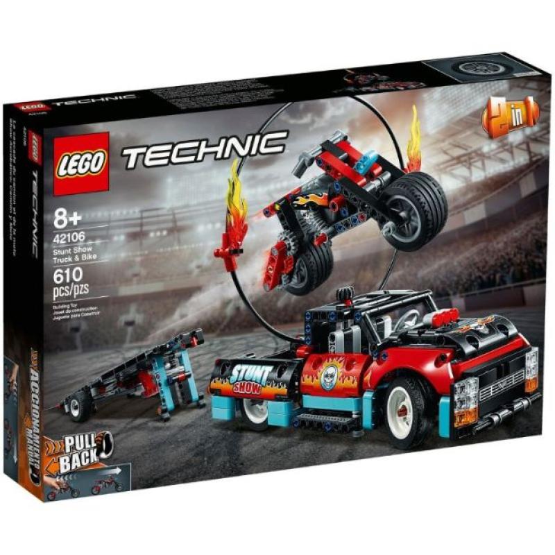 Jual LEGO Technic 42106 Stunt Show Truck and Bike di Seller
