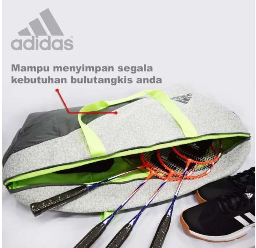 Jual Tas Raket Tenis Badminton adidas 360 B7 Tournament Bag Grey