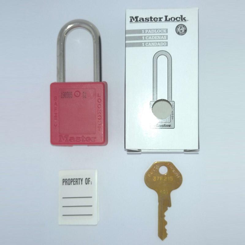 Jual Master Lock 410 Safety Loto Thermoplastic Padlock Gembok Red Online November 2020 Blibli Com
