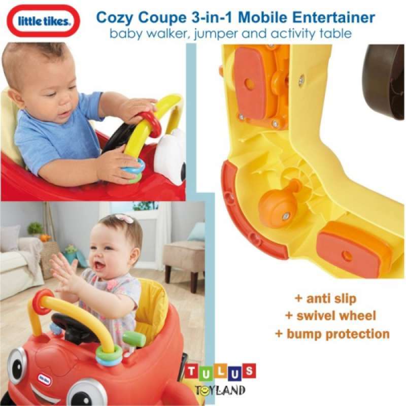 Little tikes cozy coupe 3 in 1 mobile entertainer 2025