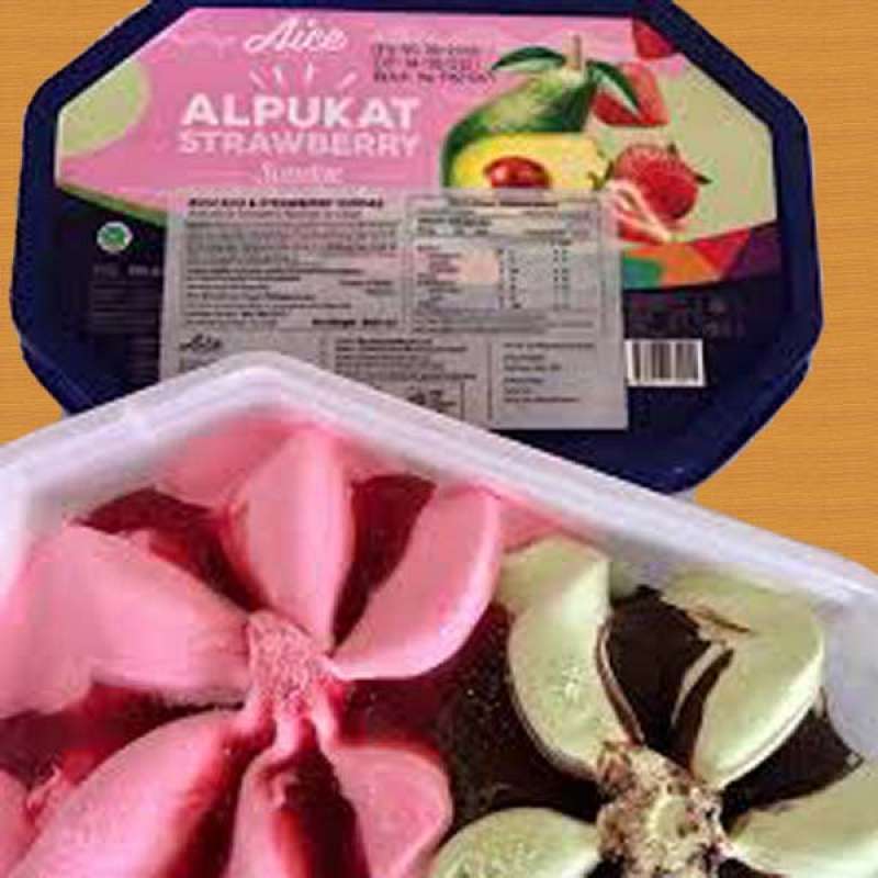 Jual Aice Avocado Strawberry Sundae Es Krim 800 Ml Online Oktober 2020 Blibli Com