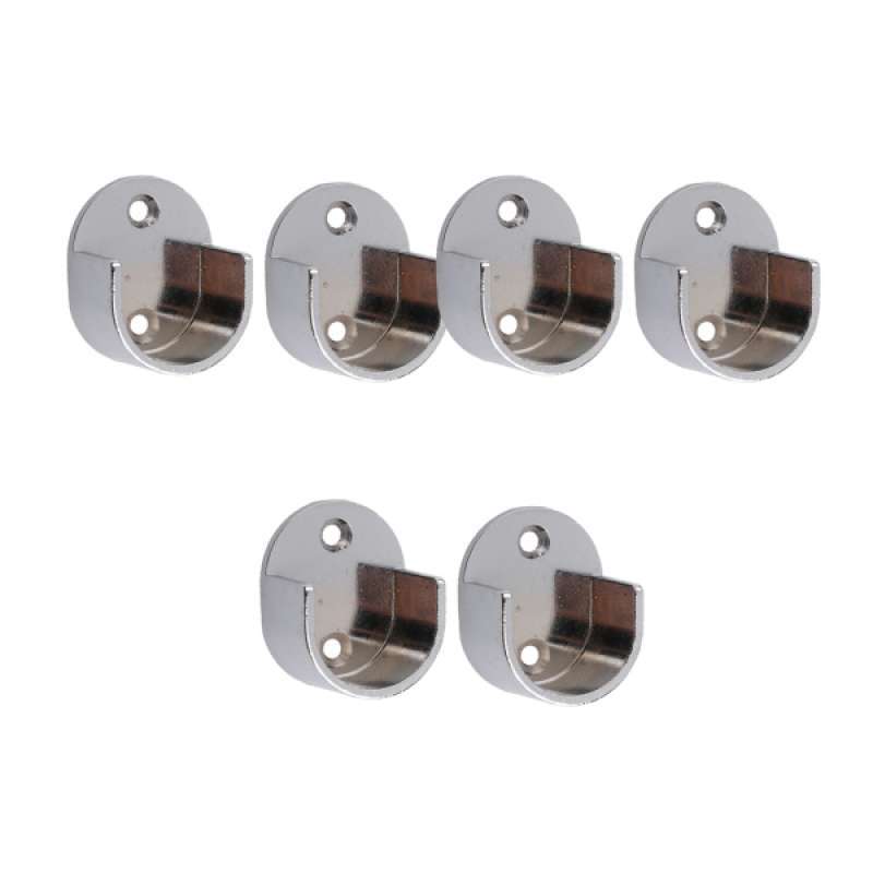 Jual OEM Curtain Pole Recess Wall Bracket Curtain Rods Finials Window  Accessories [25 mm/ 6 pcs] di Seller Homyl - China | Blibli
