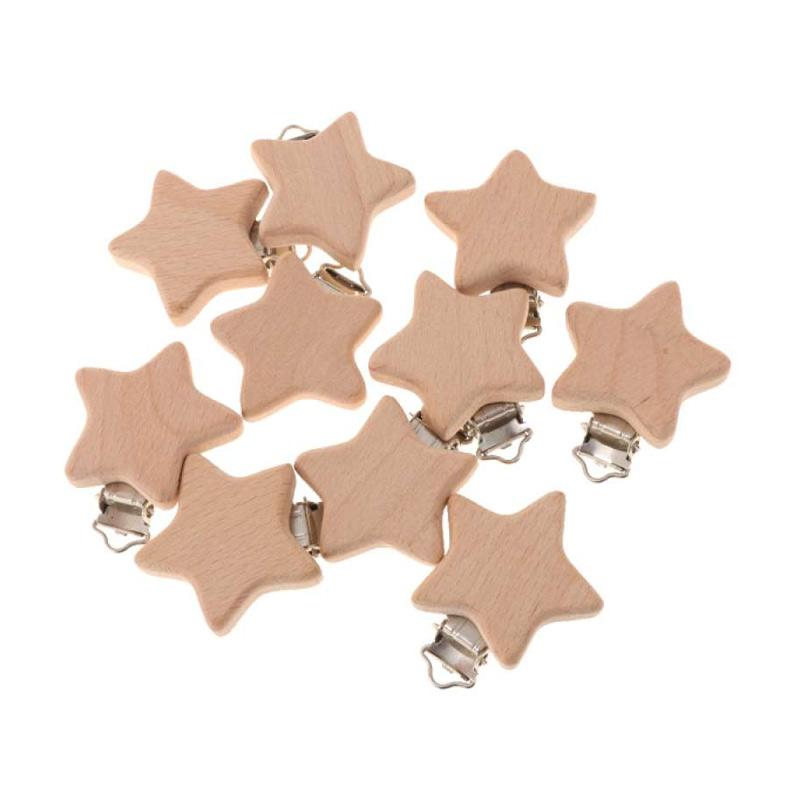 Promo OEM Beech Baby Pacifier Wooden 