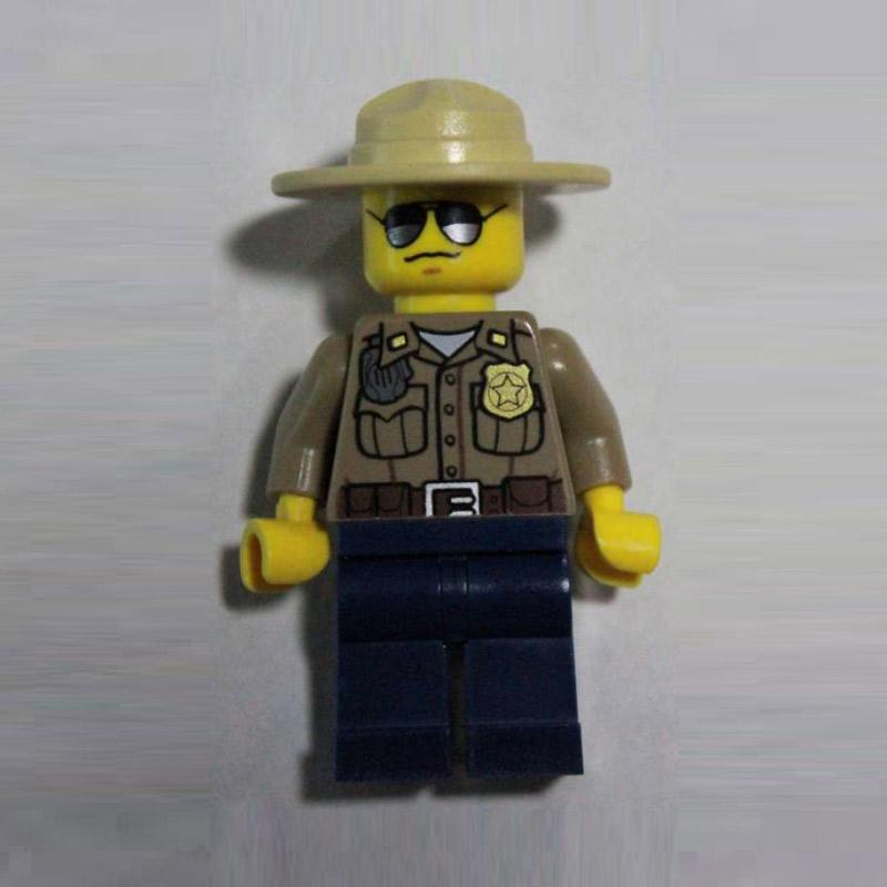 Jual LEGO Part Minifigure Forest Police 