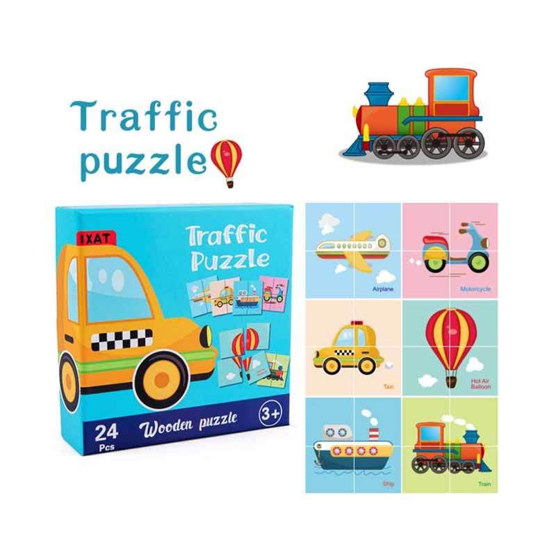 kids wooden jigsaw