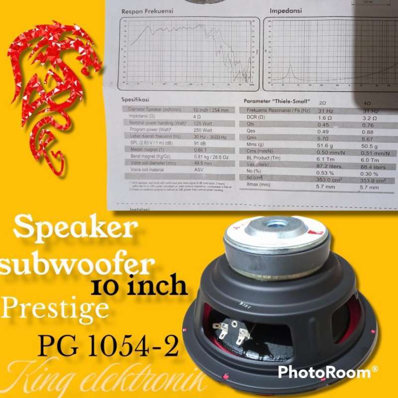 Speaker prestige 10 best sale inch