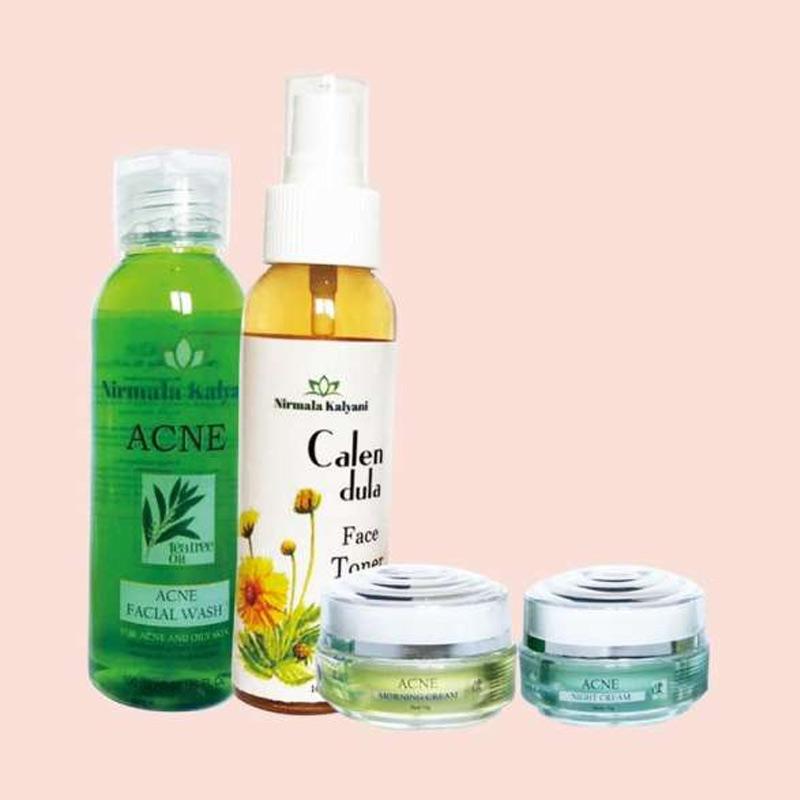 Jual Nirmala Kalyani Paket Cream Wajah Acne Tto X Calendula Online November 2020 Blibli Com