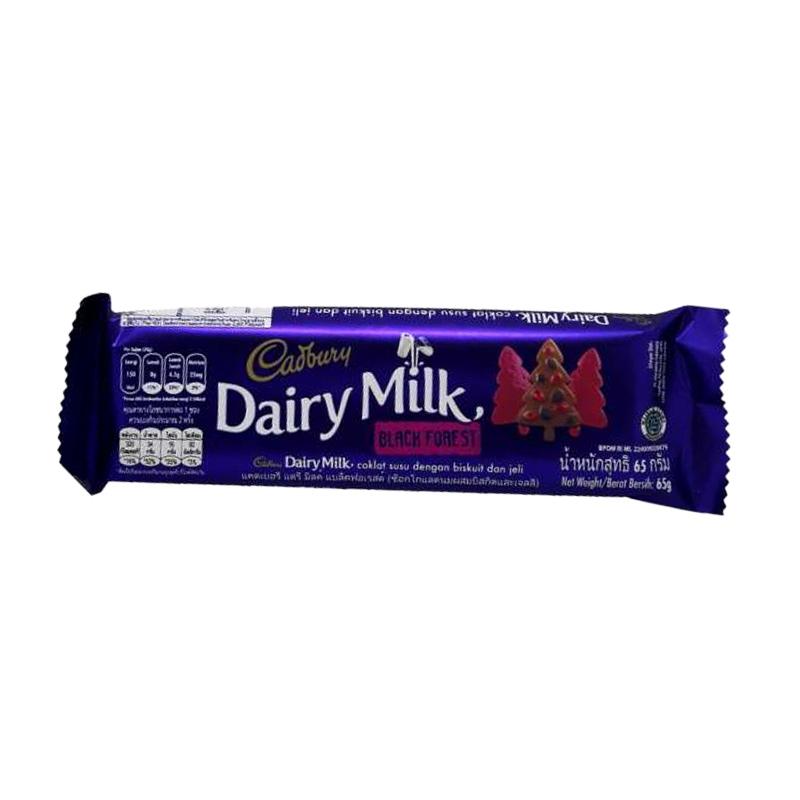Jual Cadbury Dairy Milk Black Forest 65g Online Februari 2021 Blibli Dairy milk silk fruits and nuts flavour. cadbury dairy milk black forest 65g