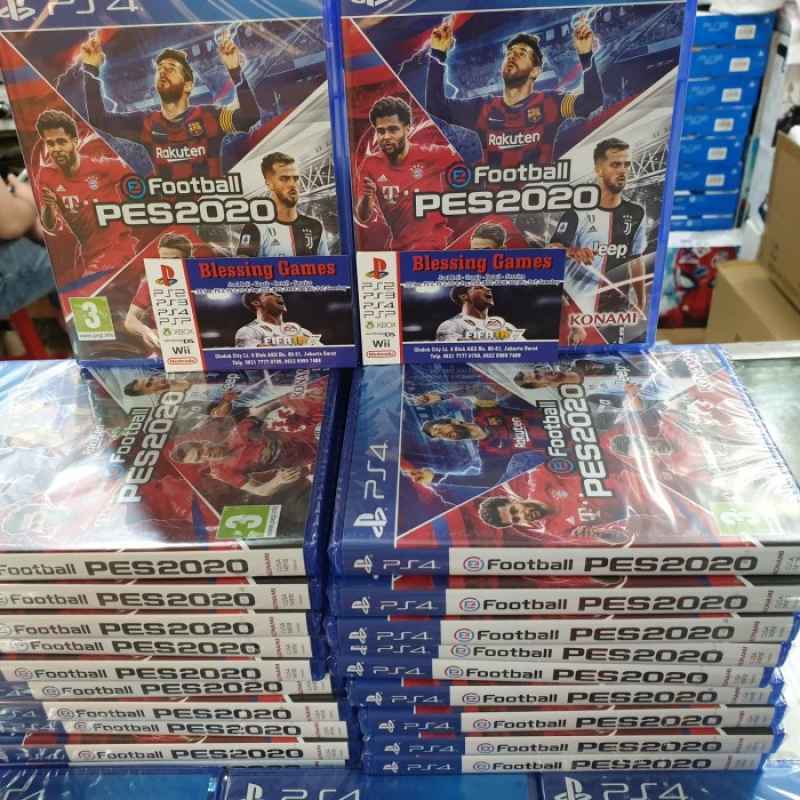 Jual pes 2020 ps4 second sale