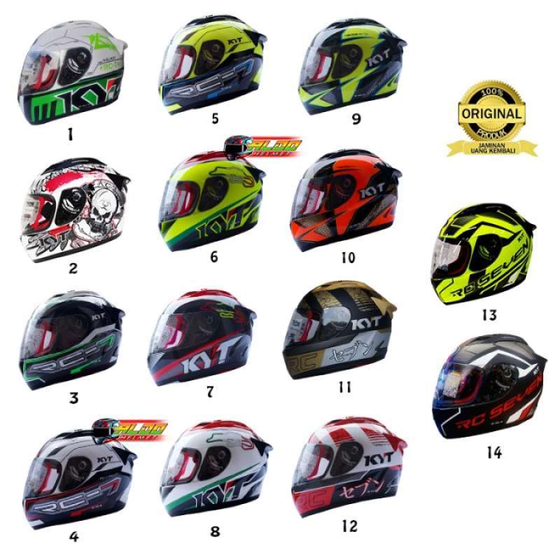 Helm kyt shop full face original