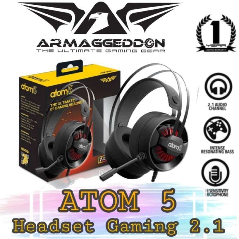 Armaggeddon 2.1 headset on sale gaming atom 5