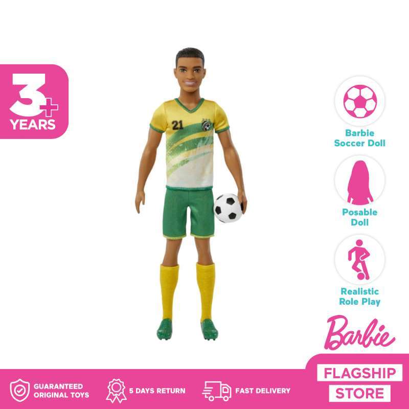 Ken shop soccer doll