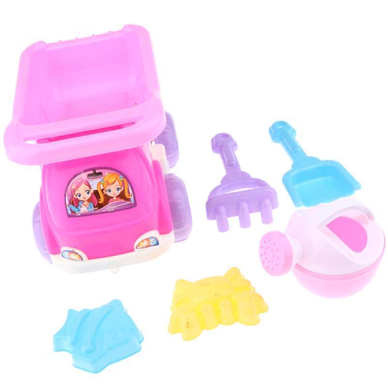 Jual Oem Plastic Beach Sand Toys Set For Toddlers Kids Seaside Sandbox Playsets 6 Pcs Online September 2020 Blibli Com