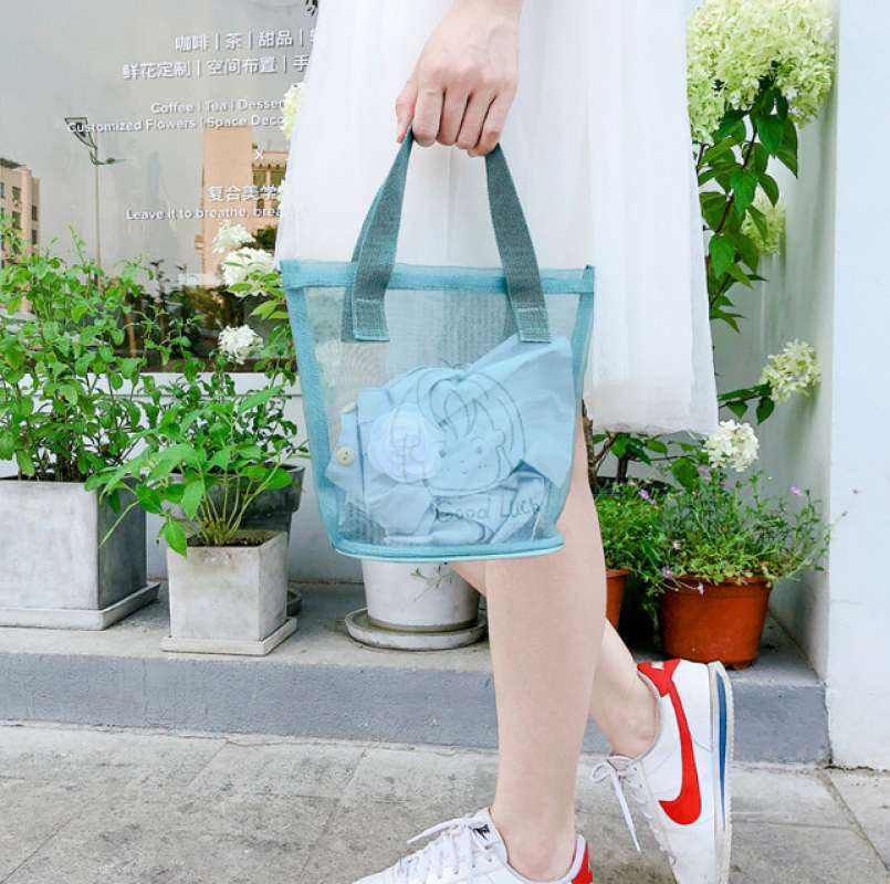 Promo Tas Belanja Shopping Bag Jaring Tote Bag Kawai By Come Buy