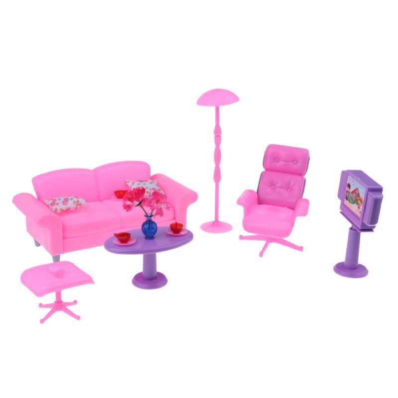 Jual Oem Mini Sofa Table Chair Tv For Dollhouse Hot Toys Figures Accessories Online Oktober 2020 Blibli Com