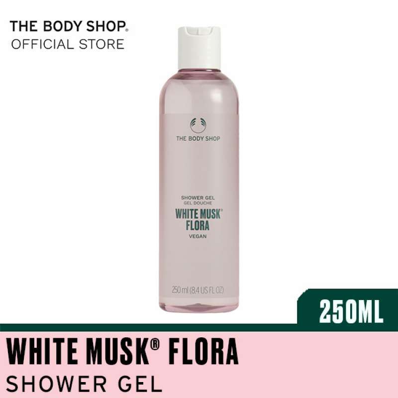 Body shop white musk flora shower gel outlet