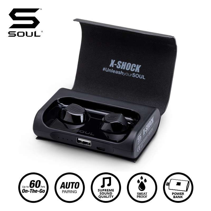 Promo SOUL X Shock IPx5 Super Bass TWS 