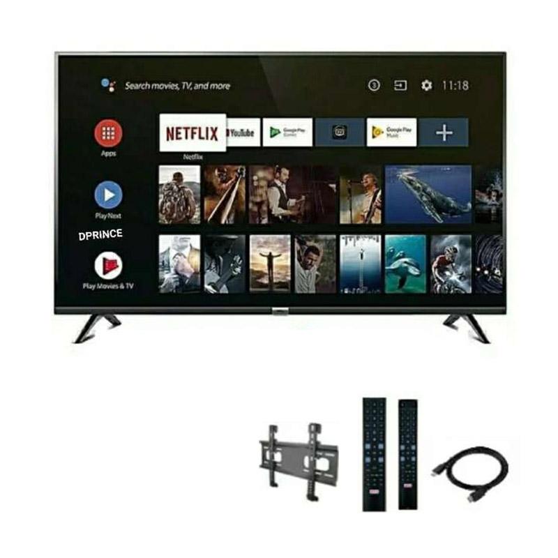 Jual Tcl L32s6800 Hd Ui Dolby Sound Led Smart Android Tv 32 Inch Free Bracket Dan Kabel Hdmi Online Oktober 2020 Blibli Com