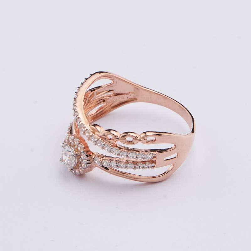 Jual Kinina Tipe 0620104 Cincin Emas Wanita Rose Gold Size 14 Online Desember 2020 Blibli