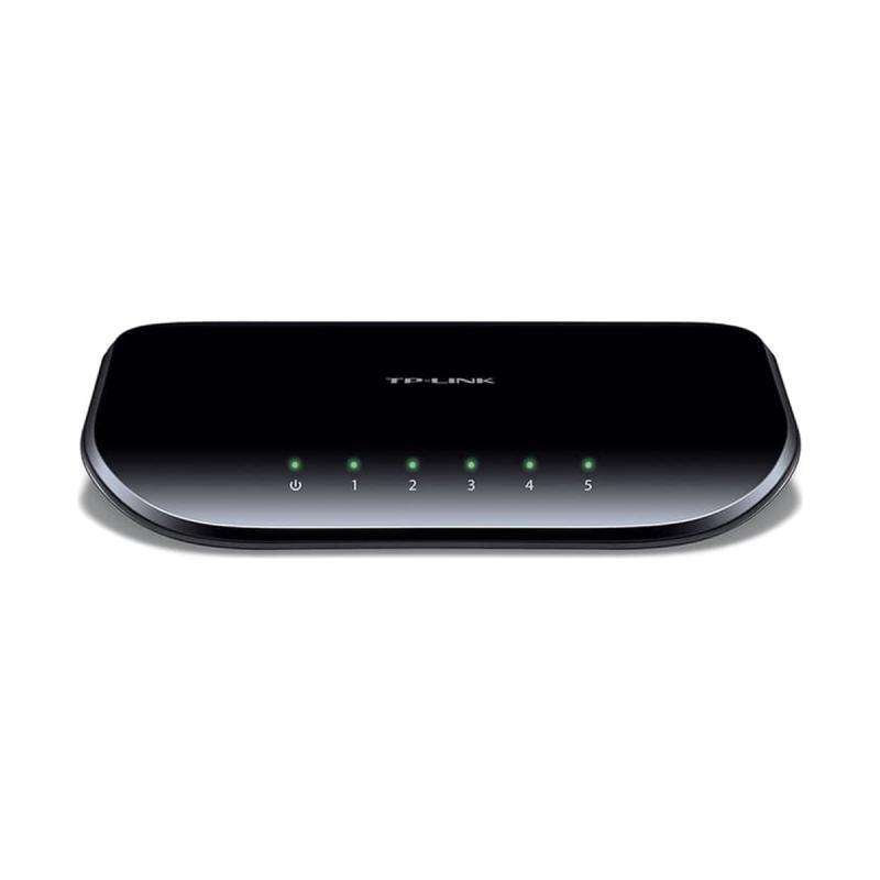 Jual Tp Link Tl Sg1005d 5 Port Switch Hub Gigabit Black Online September 2020 Blibli Com