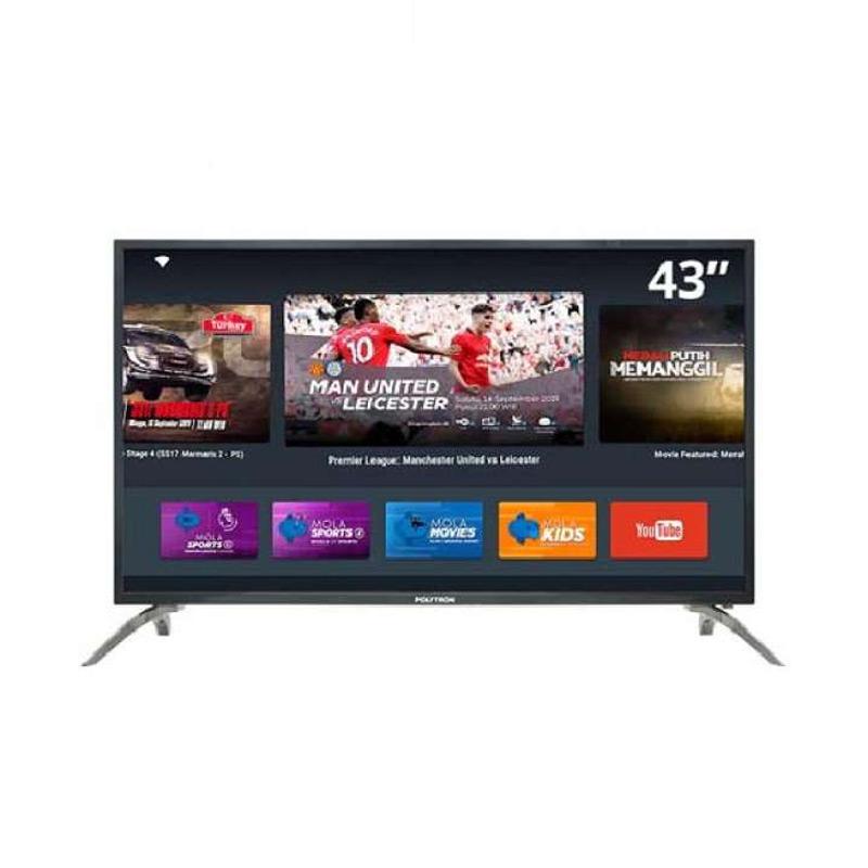 Jual Polytron Pld 43as1558 Smart Tv 43 Inch Terbaru Oktober 2021 Harga Murah Kualitas Terjamin Blibli