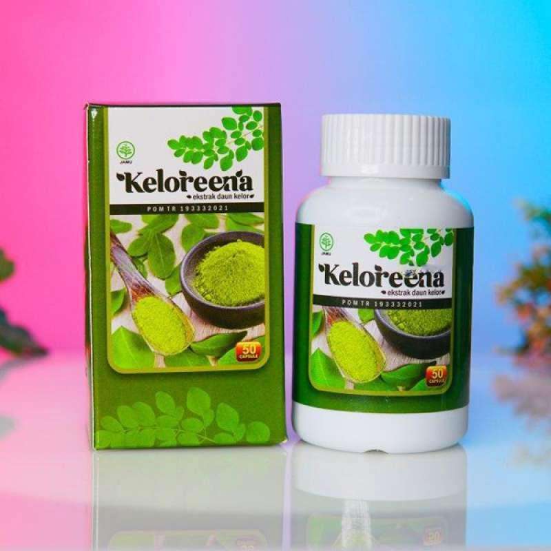 Jual Keloreena Kapsul Daun Kelor Obat Anti Hipertensi 50 Kapsul Murah Mei 2021 Blibli