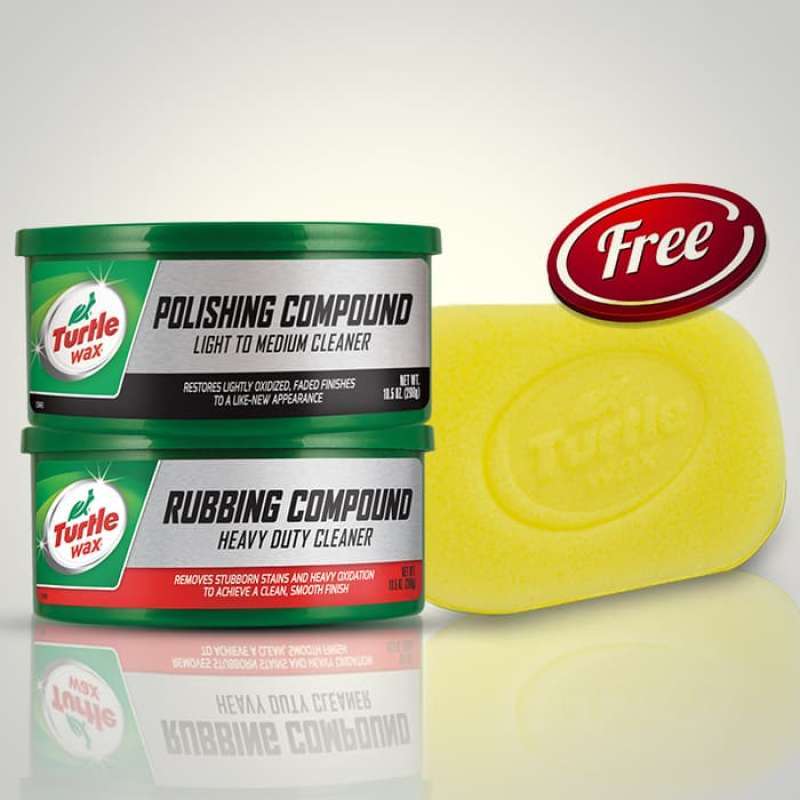 Jual Turtle Wax Polishing Dan Rubbing Compound Pasta Free Spons Set Bundle Terbaru Oktober 2021 Harga Murah Kualitas Terjamin Blibli