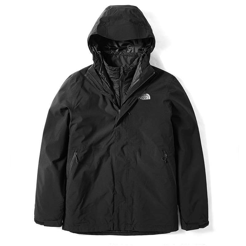 north face black triclimate jacket