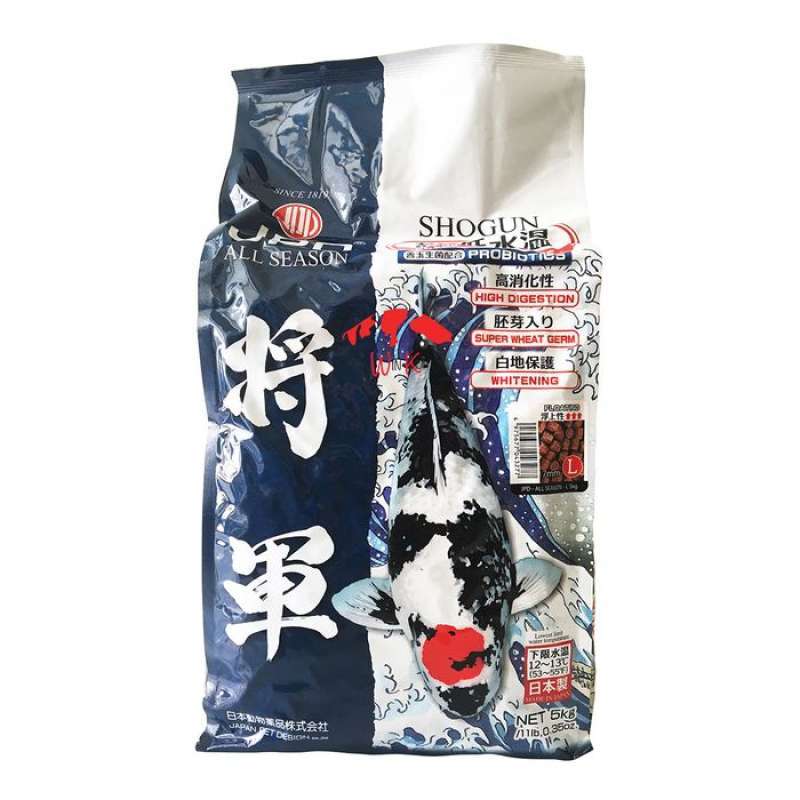 Jual JPD Shogun Super Wheatgerm 5kg L pakan koi Japan di