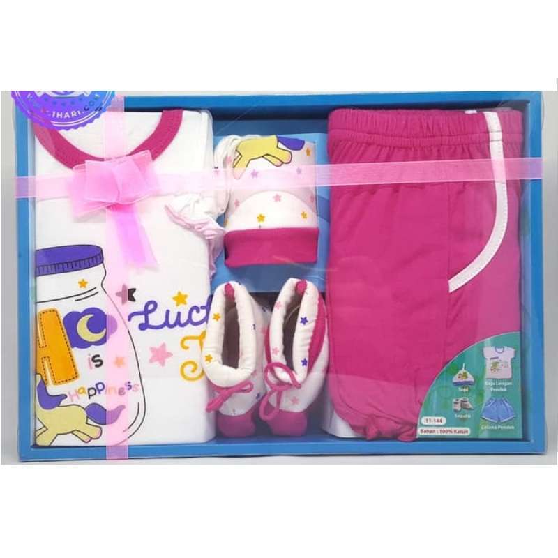 Jual Kado Hadiah Bayi Baru Lahir Welcome Newborn Baby Gift Set Gb044 P Online September 2020 Blibli Com