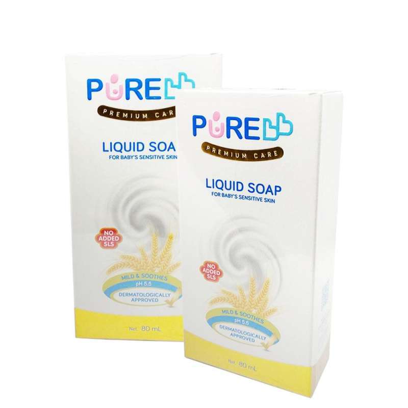 Pure baby liquid shop soap