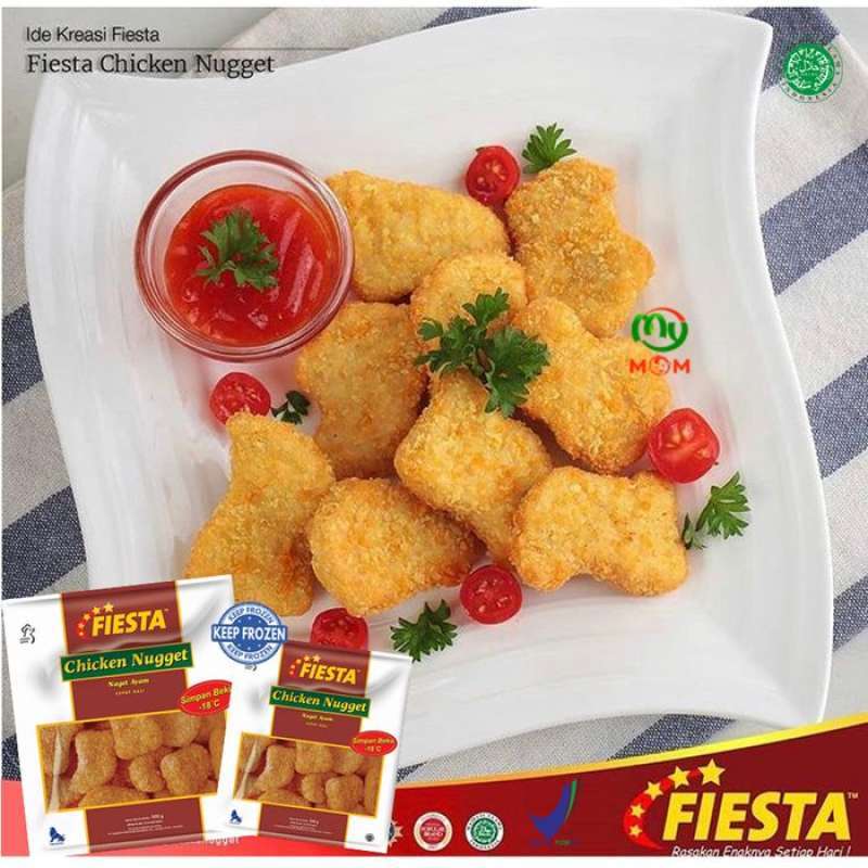 Jual Fiesta Chicken Nugget Naget Ayam 500 G Online Januari 2021 Blibli