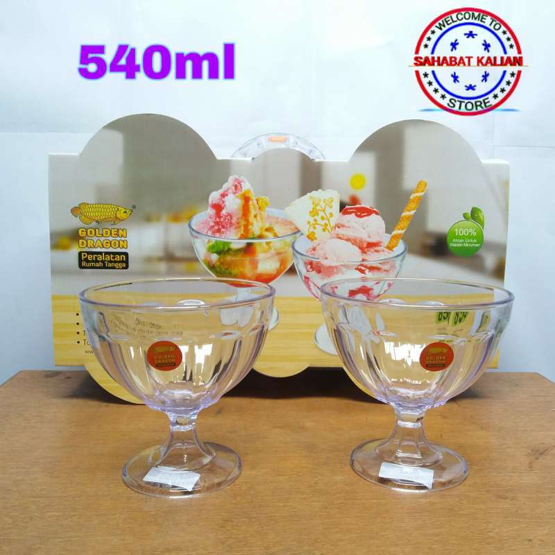 Jual Gelas Es Teller Golden Dragon 855 540ml 1 Box Isi 6 Pcs Online Oktober 2020 Blibli Com