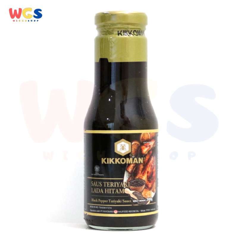 Kikkoman Saus Teriyaki Lada Hitam [300 g]