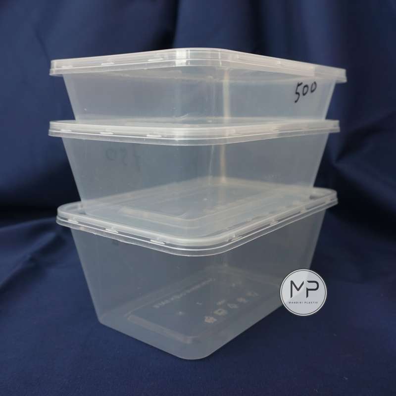 Jual Thinwall 500ml Kotak Makanan 500ml Food Container 500ml Mika Thinwall 500ml 10pcs Online Januari 2021 Blibli