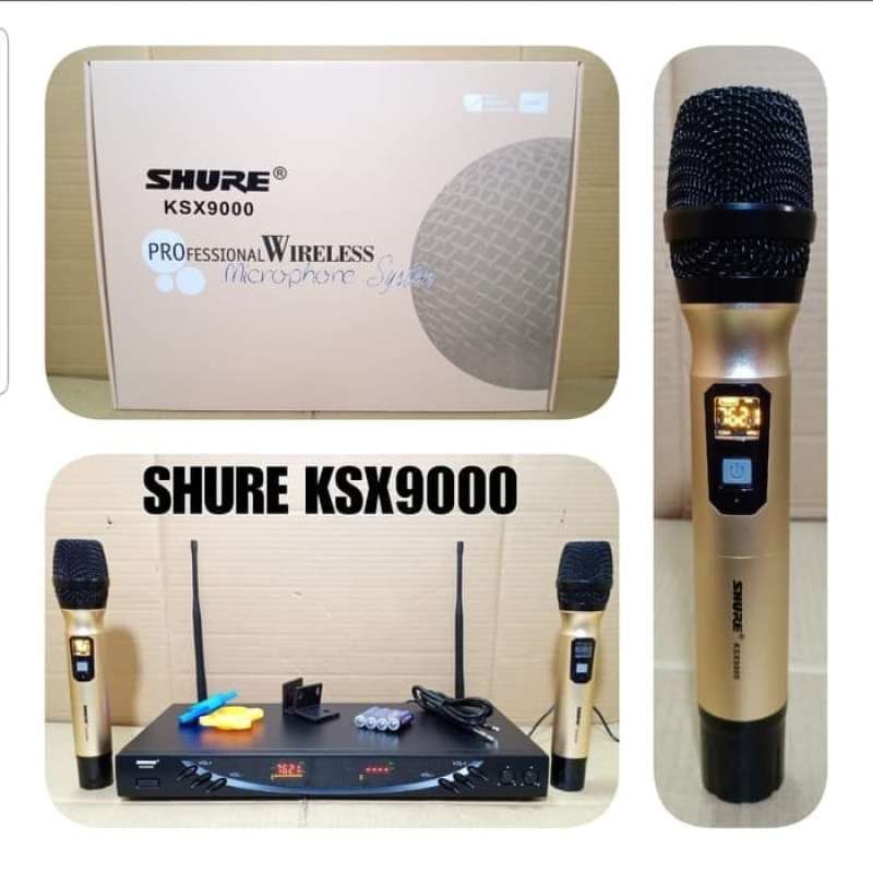 Jual Microphone Wireless Shure Ksx 9000 Murah Mei 2021 Blibli