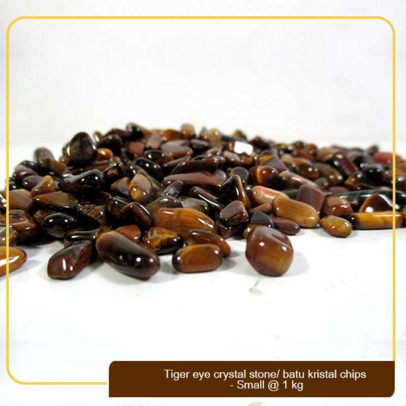 Jual Batu Kristal Chips Tiger Eye Crystal Stone Small 1 Kg Online September 2020 Blibli Com