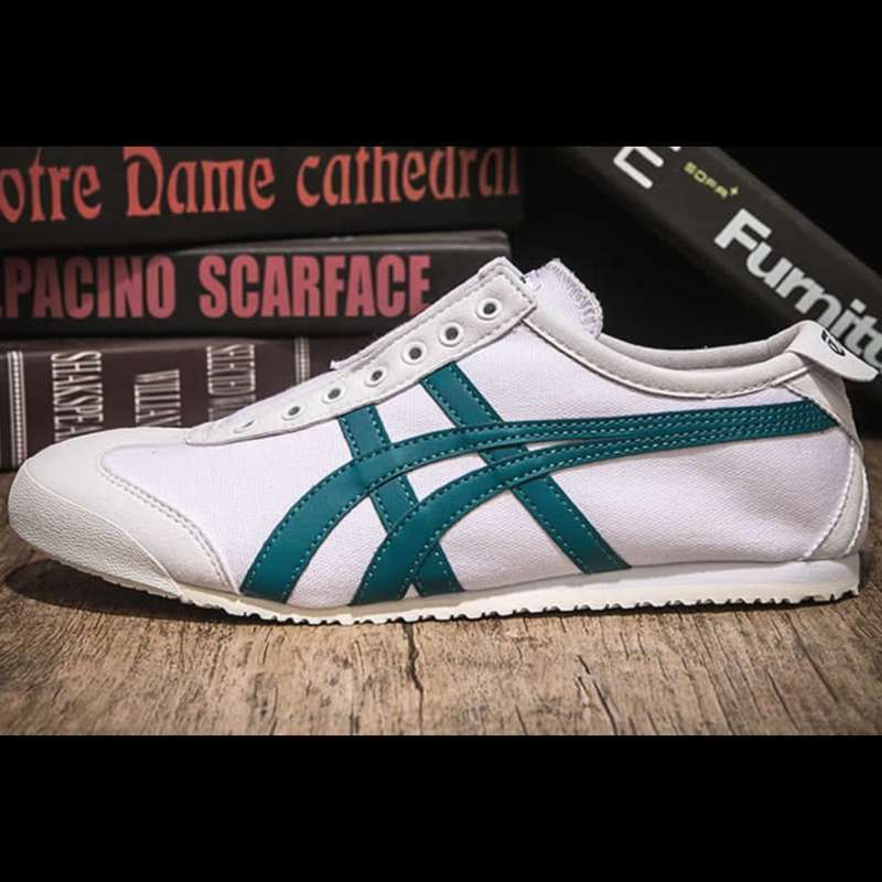 Onitsuka tiger slip on green discount