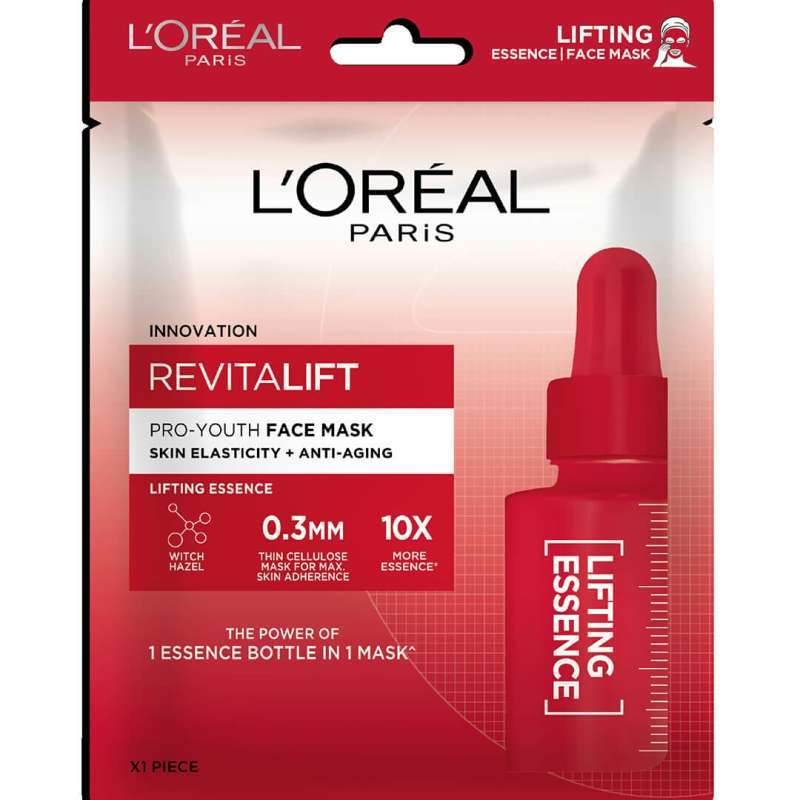 Download Jual L Oreal Paris Revitalift Pro Youth Face Mask Lifting Essence Online Oktober 2020 Blibli Com Yellowimages Mockups