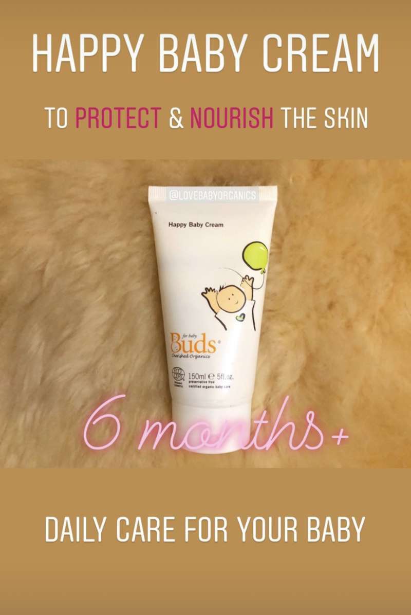 Jual Buds Cherished Organics Happy Baby Cream 150ml Exp 2023 Krim Lotion Badan Bayi Anak Organik Organic 6months Online September 2020 Blibli Com