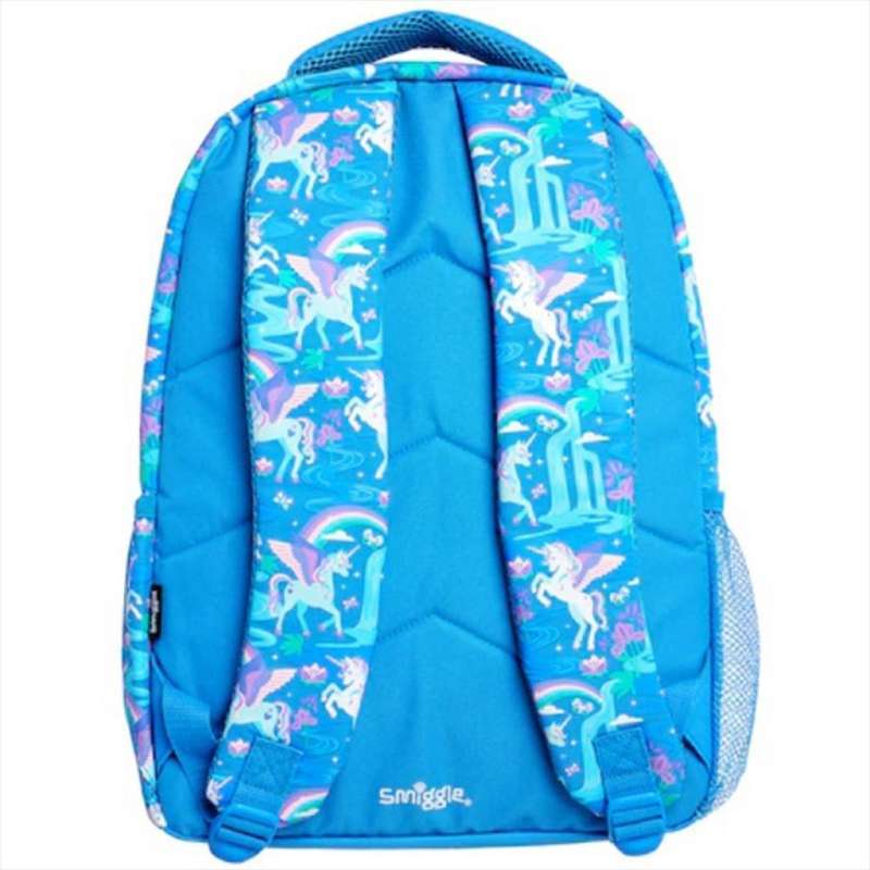 smiggle blue backpack