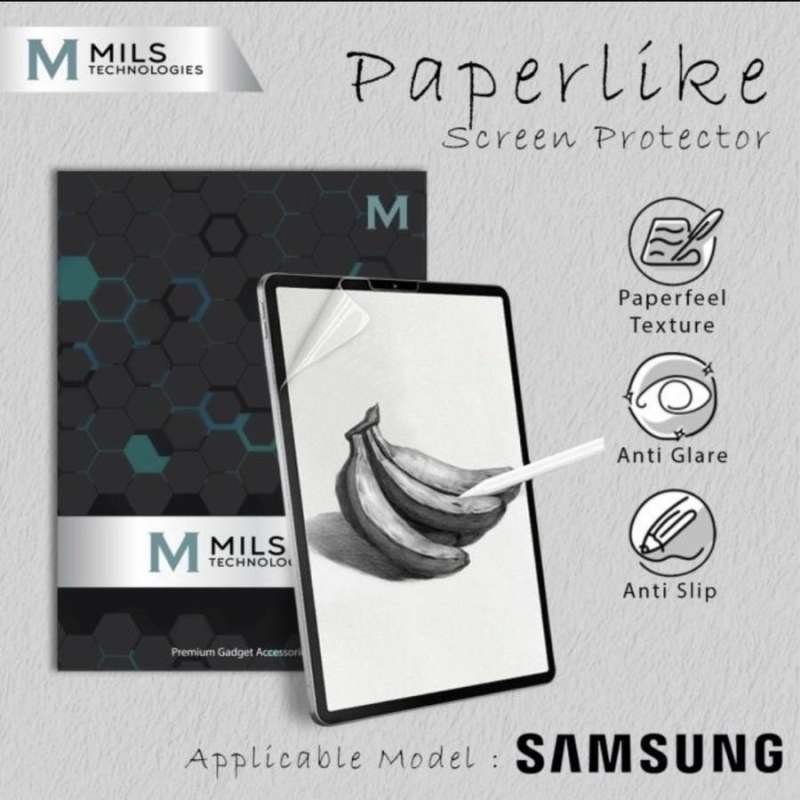 MILS Paperlike Matte Screen Protector Samsung Tab S7 FE A7 2020