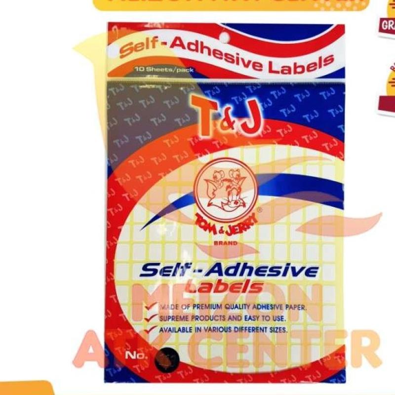 Jual Label Tom and Jerry No.112 Kertas Putih / Stiker Paper ...
