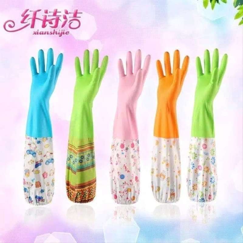 Promo Rubber Cleaning Gloves Sarung Tangan Karet Cuci Piring Baju Di Seller Bayong Store Kab Bogor Jawa Barat Blibli