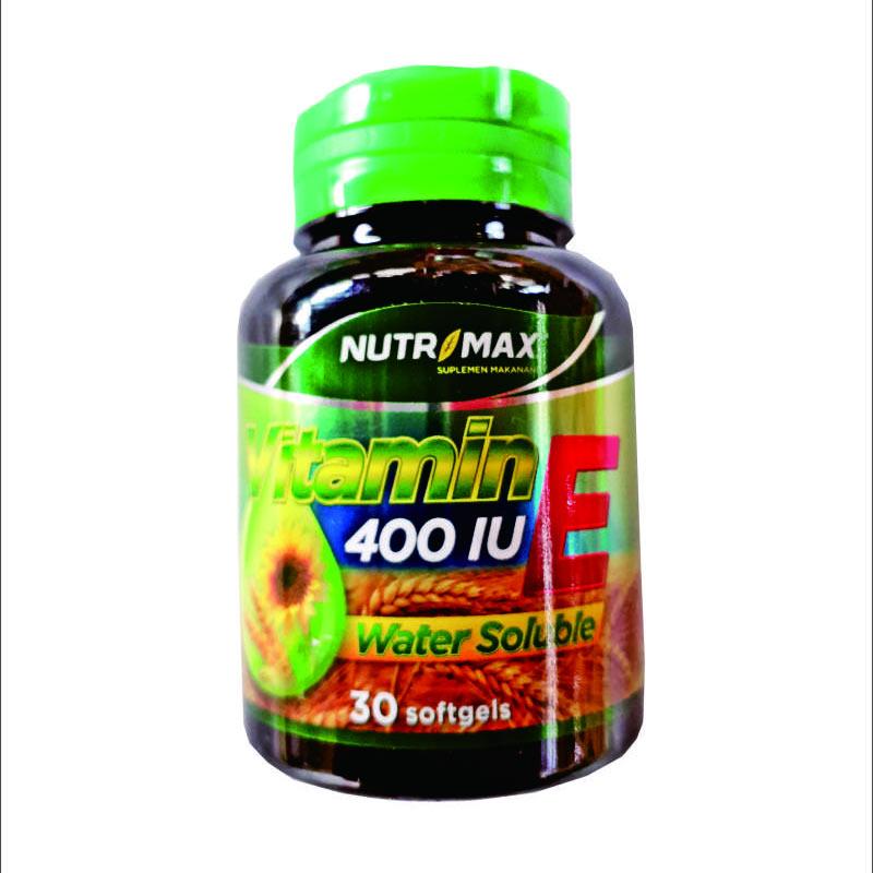 Jual Nutrimax Vitamin E 400 Iu Water Soluble Isi 60 Kapsul Online November 2020 Blibli